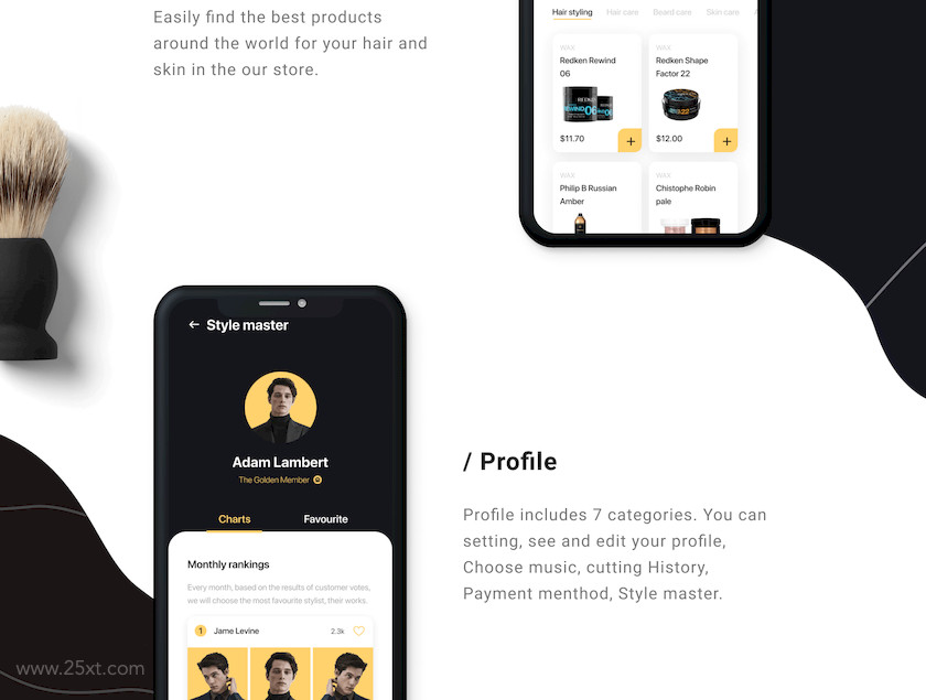 25xt-483710 O&A - Haircut Booking UI Kit7.jpg