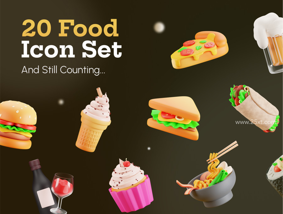 25xt-175481-Efenby - Food & Beverage 3D Icon Set 7.jpg