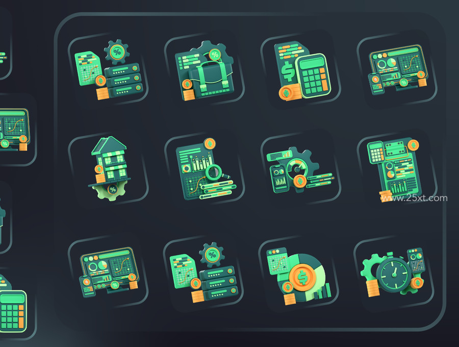 25xt-175942-Business 3D Icon Packs 2.jpg